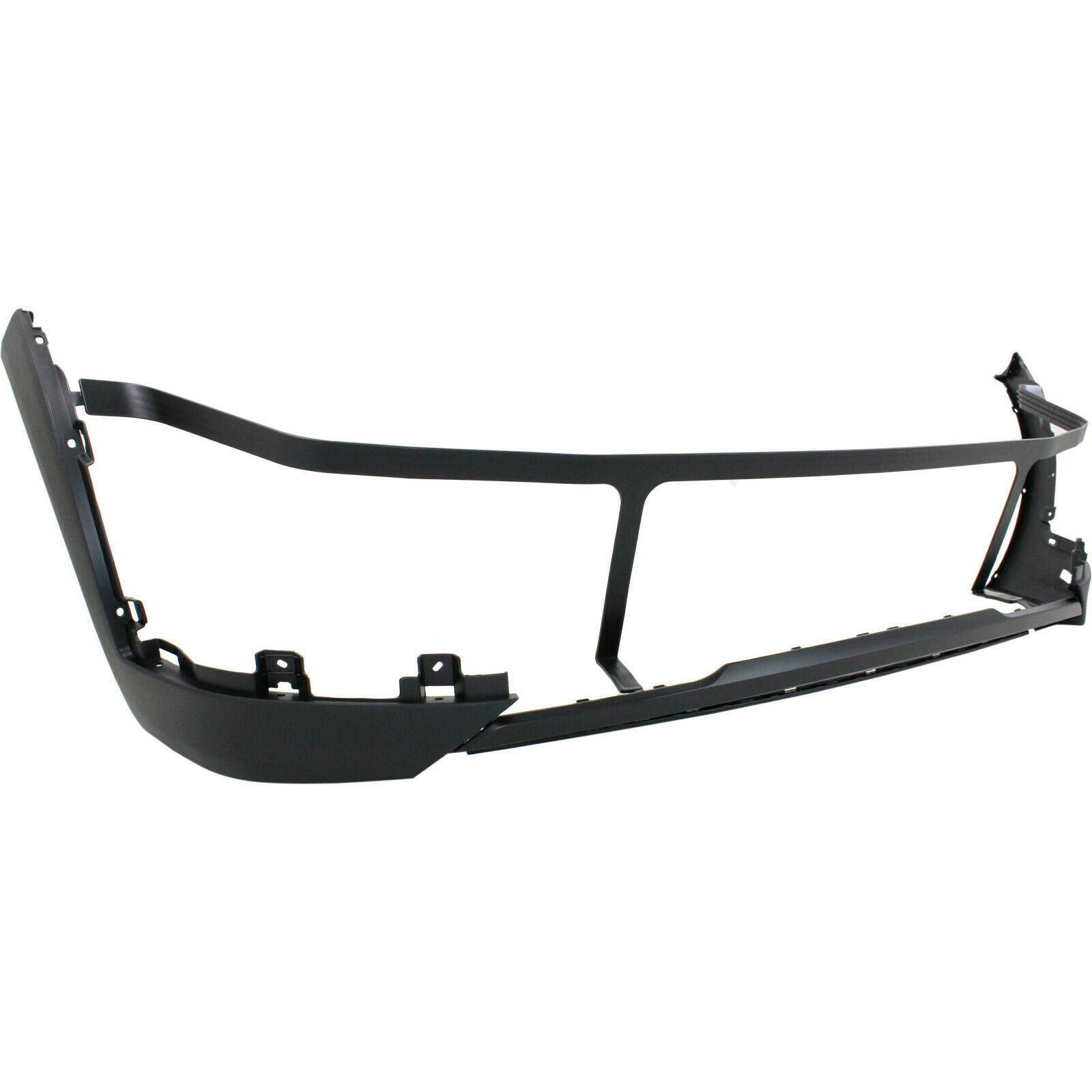 2016-2018 Hyundai Tucson Front Lower Bumper Textured , HY1015106. Side view of the replacement part.