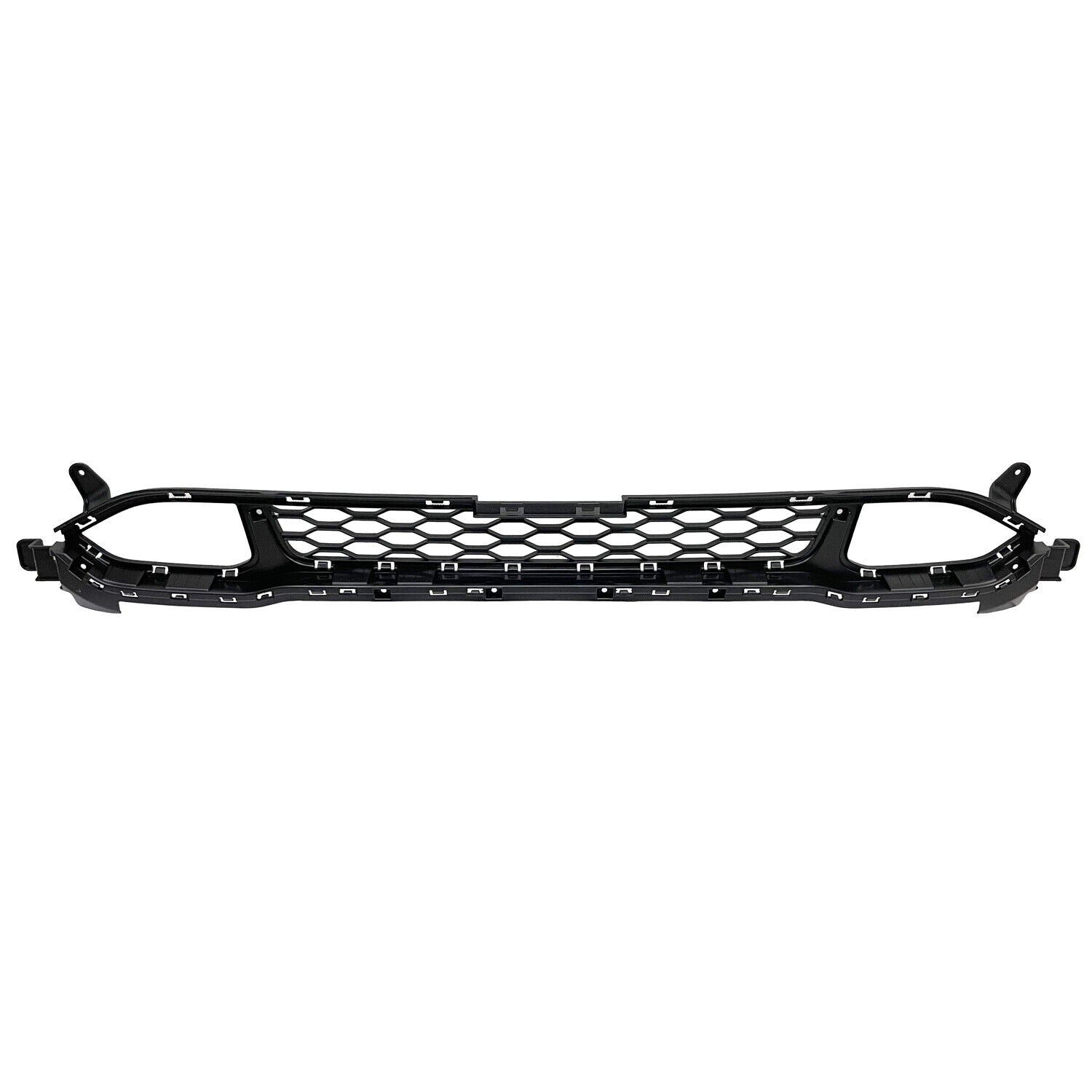 2018-2021 Hyundai Kona Grille Front Black Without Sensor With Fogs , HY1036154. Installed view for reference.