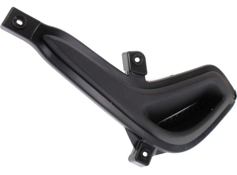 2012-2017 Hyundai Accent Sedan Fog Lamp Cover Front Driver Side , HY1038111. Installed view for reference.