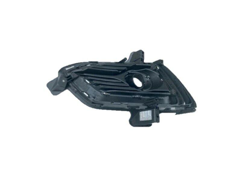 2018-2022 Hyundai Accent Sedan Fog Lamp Bezel Front Driver Side Black With Chrome Frame , HY1038145. Designed for OEM alignment.