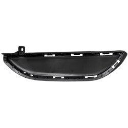 2019-2021 Hyundai Tucson Grille Lower Driver Side Raw Glossy Black , HY1038149. Designed for OEM alignment.