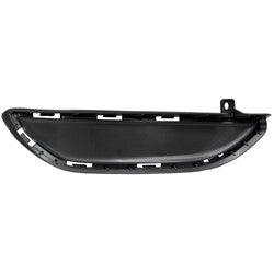 2019-2021 Hyundai Tucson Grille Lower Passenger Side Raw Glossy Black , HY1039149. Precision fitment for collision repair.