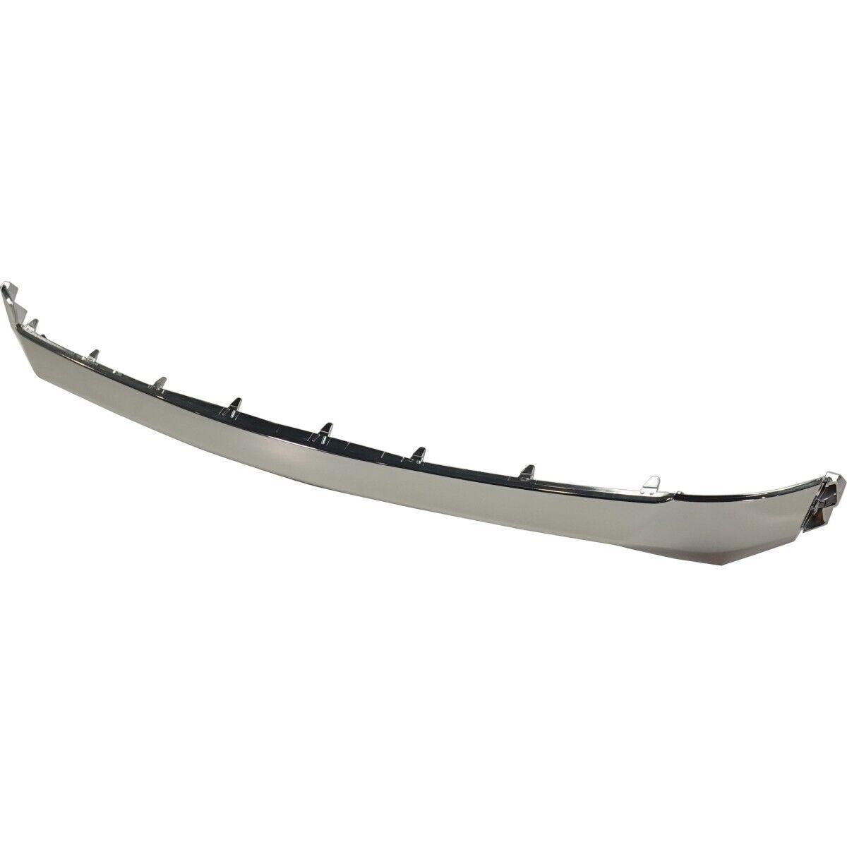 2019-2020 Hyundai Santa Fe Bumper Moulding Front Center Satin Chrome , HY1044111. Made with quality materials.