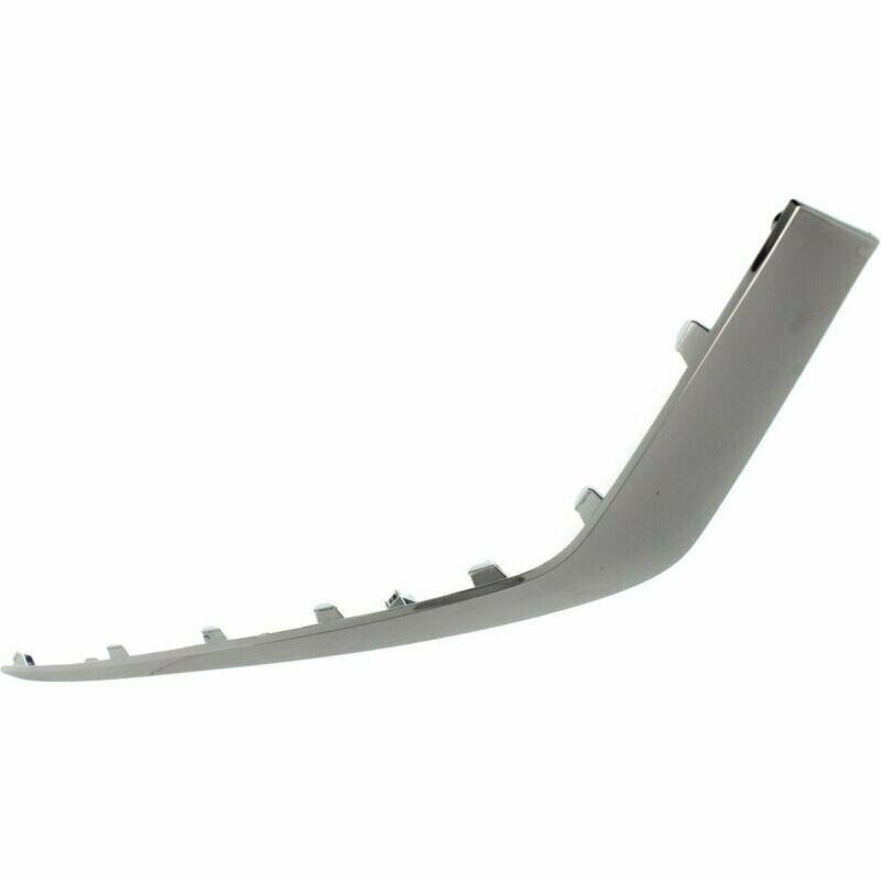 2018-2019 Hyundai Sonata Bumper Moulding Front Passenger Side Lower , HY1047112. Installed view for reference.