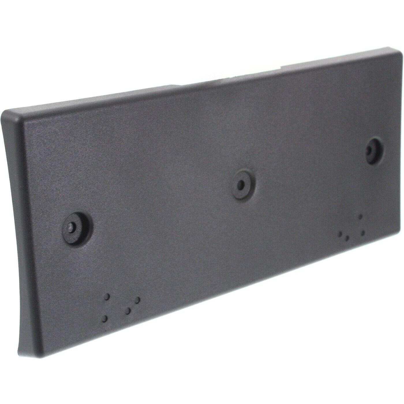 2012-2017 Hyundai Accent Hatchback License Plate Bracket Front , HY1068103. Side view of the replacement part.