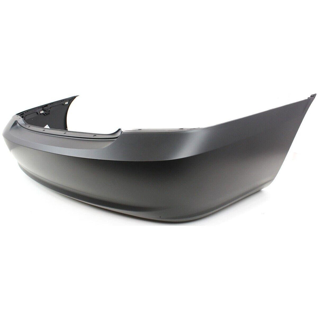 2004-2006 Hyundai Elantra Rear Bumper Primed , HY1100141. Angle view for visual reference.