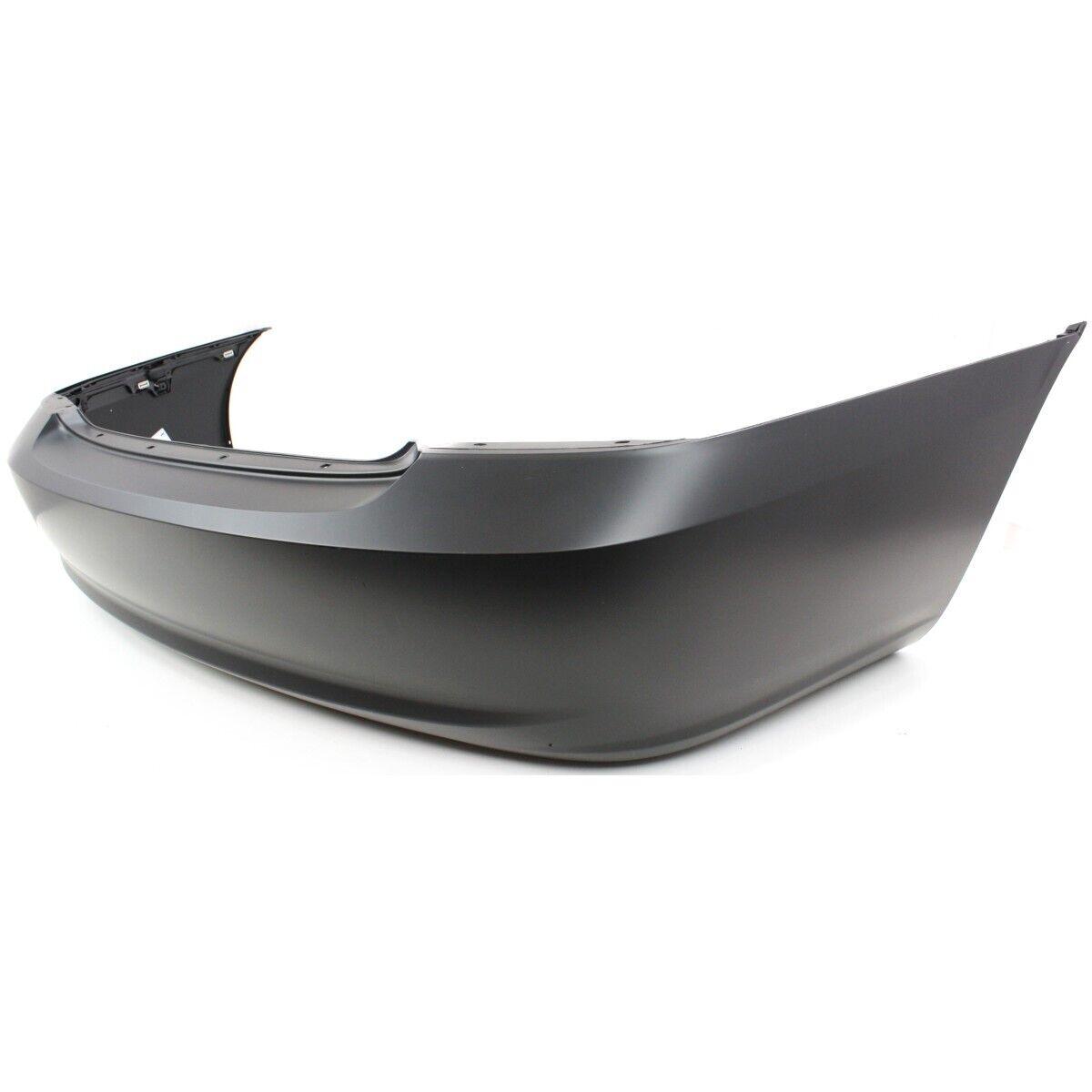 2004-2006 Hyundai Elantra Rear Bumper Primed , HY1100141. Angle view for visual reference.