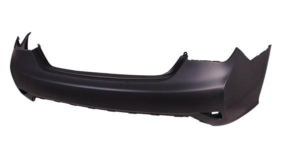 2014 Hyundai Sonata Rear Bumper Primed , HY1100200. Installed view for reference.