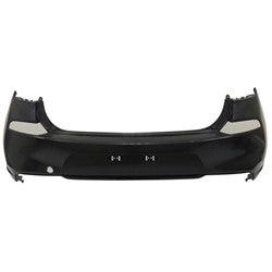 2018-2020 Hyundai Elantra GT Rear Bumper Primed , HY1100224. Side view of the replacement part.