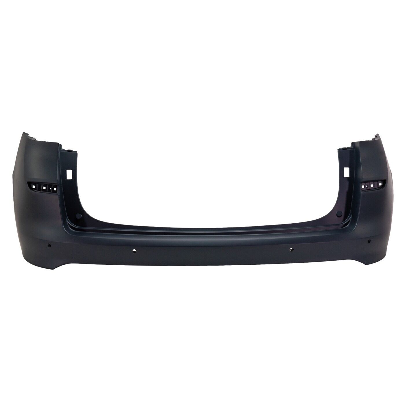 2019-2021 Hyundai Tucson Rear Upper Bumper Primed With Sensor , HY1100238. Durable and impact-resistant.