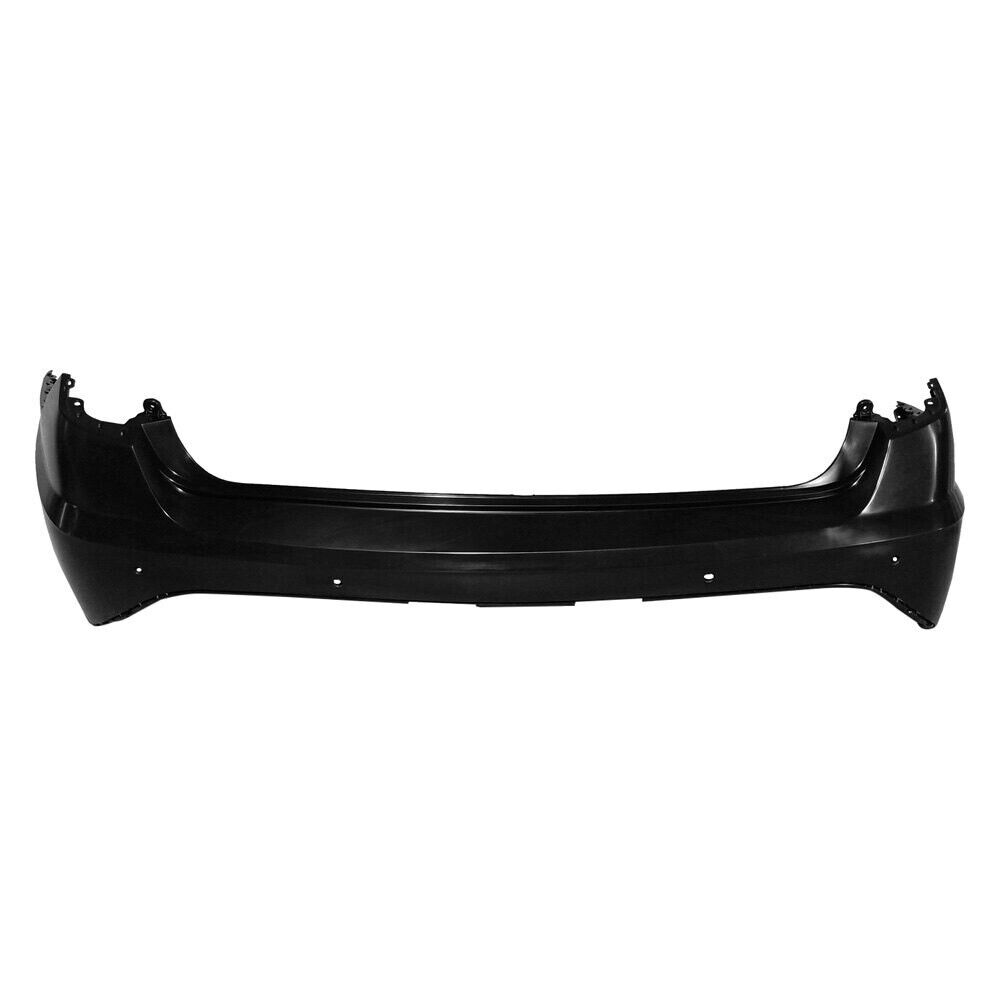 2020-2023 Hyundai Sonata Rear Bumper Primed With Sensor , HY1100246. Replacement part ready for install.