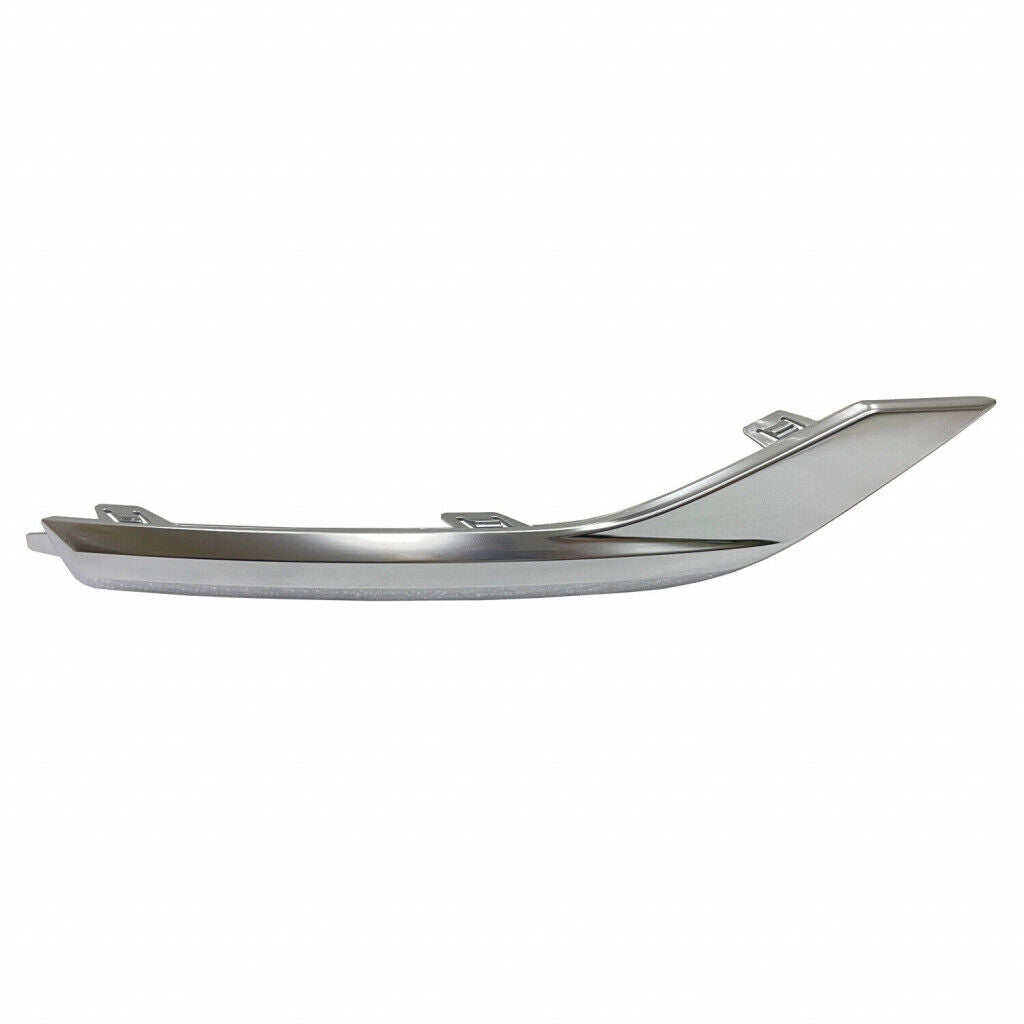 2021-2023 Hyundai Santa Fe Bumper Molding Rear Driver Side Satin Chrome , HY1146112. Lightweight yet durable construction.