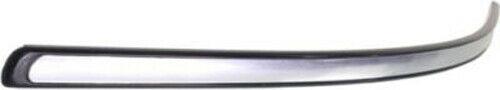 2002-2005 Hyundai Sonata Bumper Moulding Rear Passenger Side Chrome Gls/Lx/Ve Model , HY1147102. Side view of the replacement part.