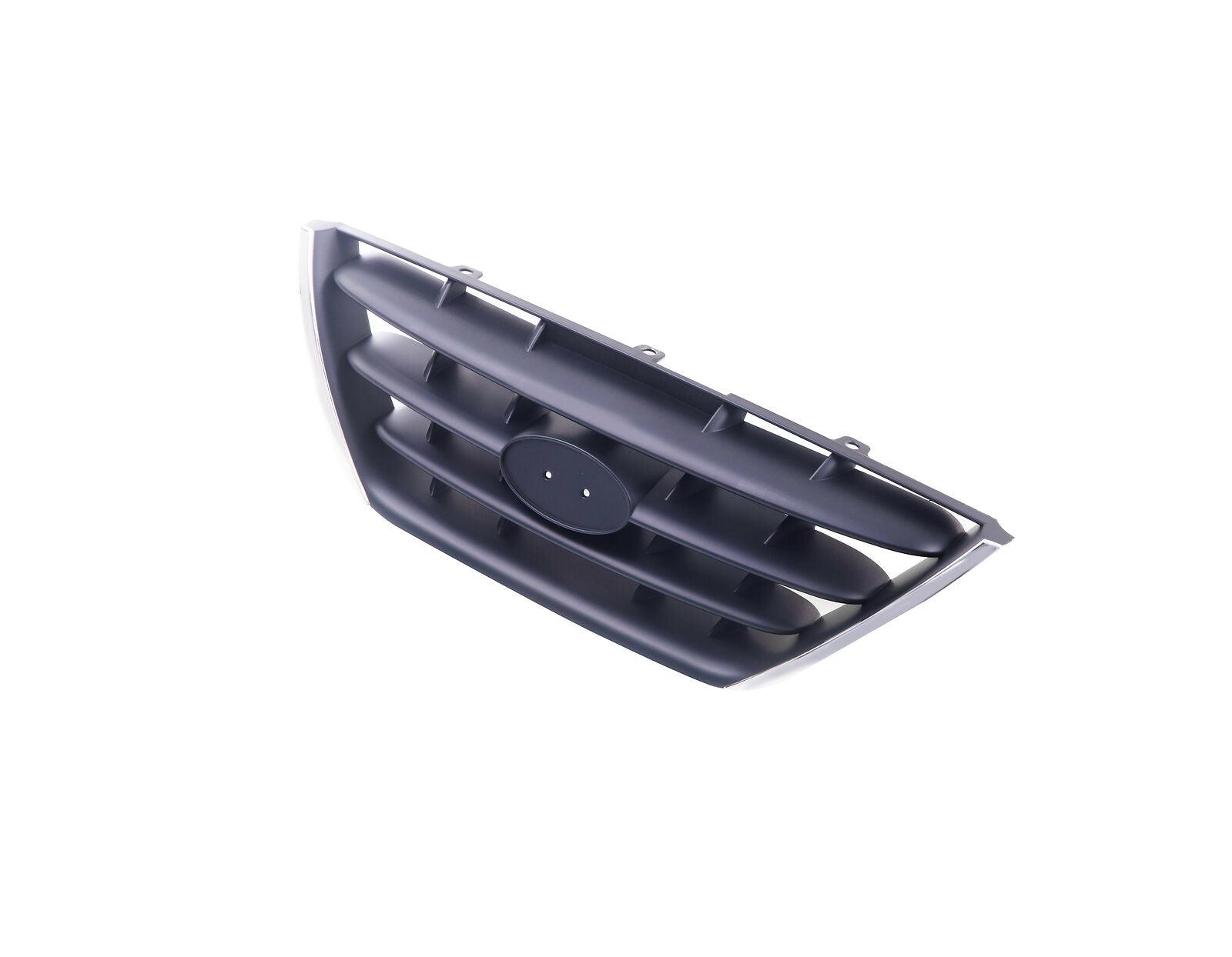 2004-2006 Hyundai Elantra Grille Chrome/Black , HY1200140. Designed for OEM alignment.