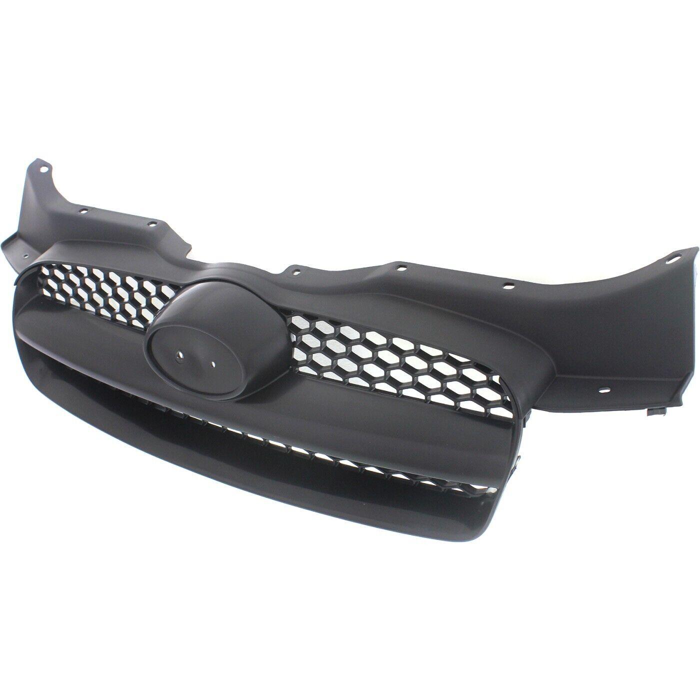2007-2011 Hyundai Accent Hatchback Grille With Cover , HY1200144. Side view of the replacement part.