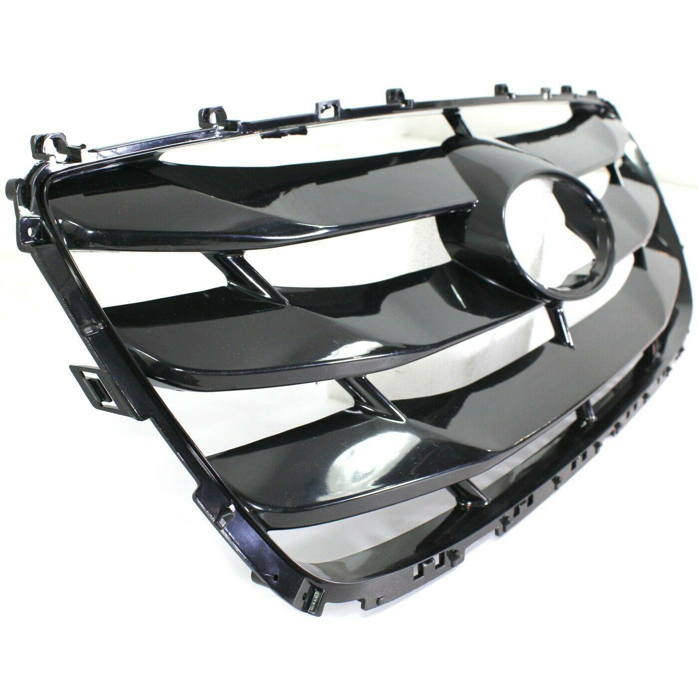 2010-2012 Hyundai Santa Fe Grille Black , HY1200155. Precision fitment for collision repair.