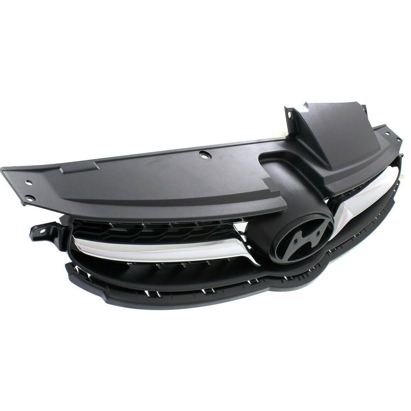 2011-2013 Hyundai Elantra Sedan Grille , HY1200165. Angle view for visual reference.