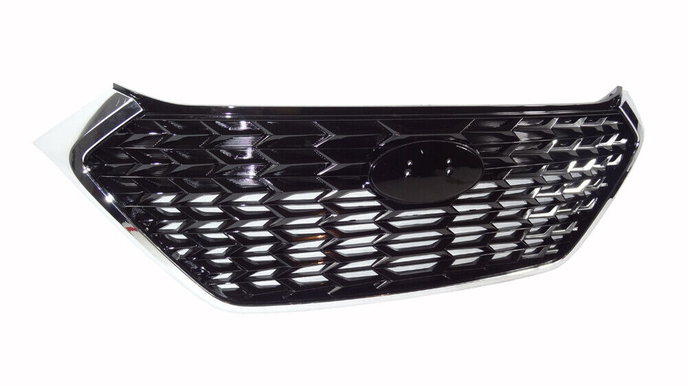 2017-2018 Hyundai Tucson Grille With 3Silver Bars With Silver Frame , HY1200208. Lightweight yet durable construction.