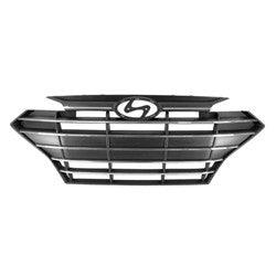 2019-2020 Hyundai Elantra Sedan Grille Black/Chrome Without Adaptive Cruise , HY1200212. Direct fit for easy installation.
