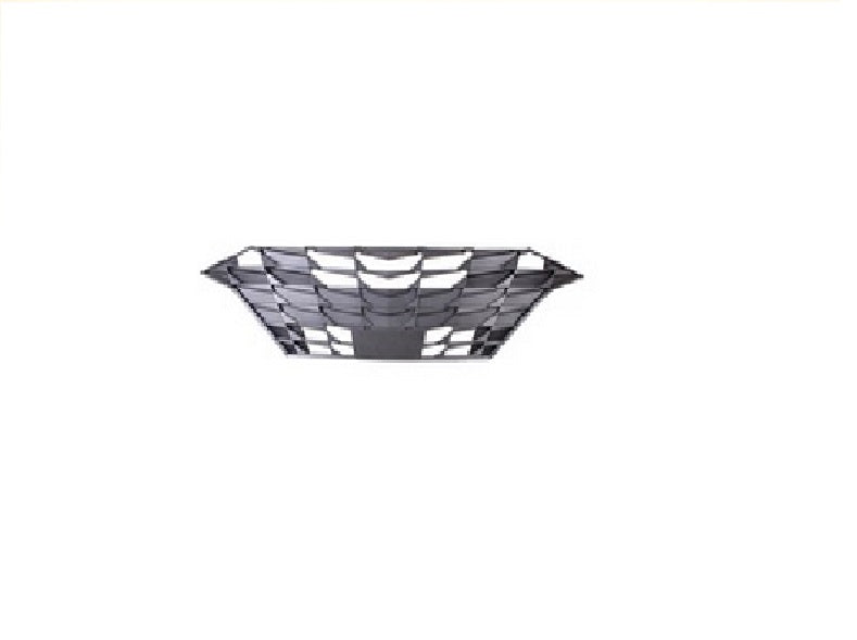 2021-2023 Hyundai Elantra Sedan Grille Front Black With Adaptive Cruise , HY1200236. Angle view for visual reference.
