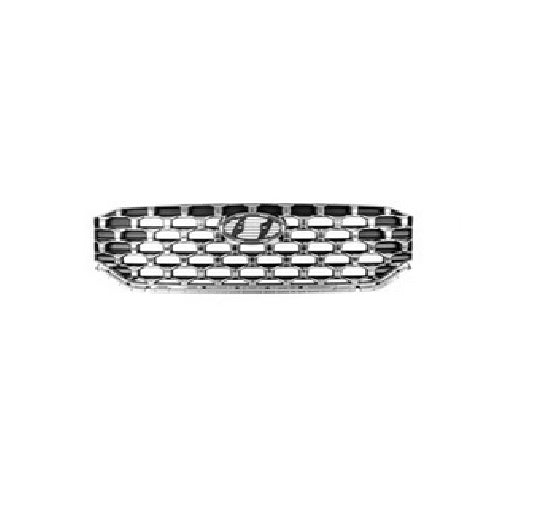 2021-2023 Hyundai Santa Fe Grille Front Ptd Satin Nickel With Camera Ltd Models , HY1200244. Precision fitment for collision repair.