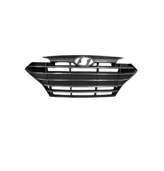2019-2020 Hyundai Elantra Sedan Grille Front Black , HY1200253. OEM-style replacement.