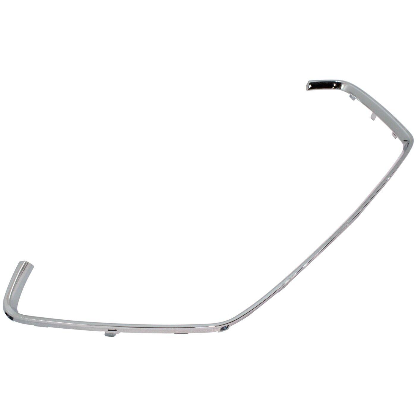 2010-2015 Hyundai Tucson Grille Lower Frame Chrome , HY1210103. Angle view for visual reference.