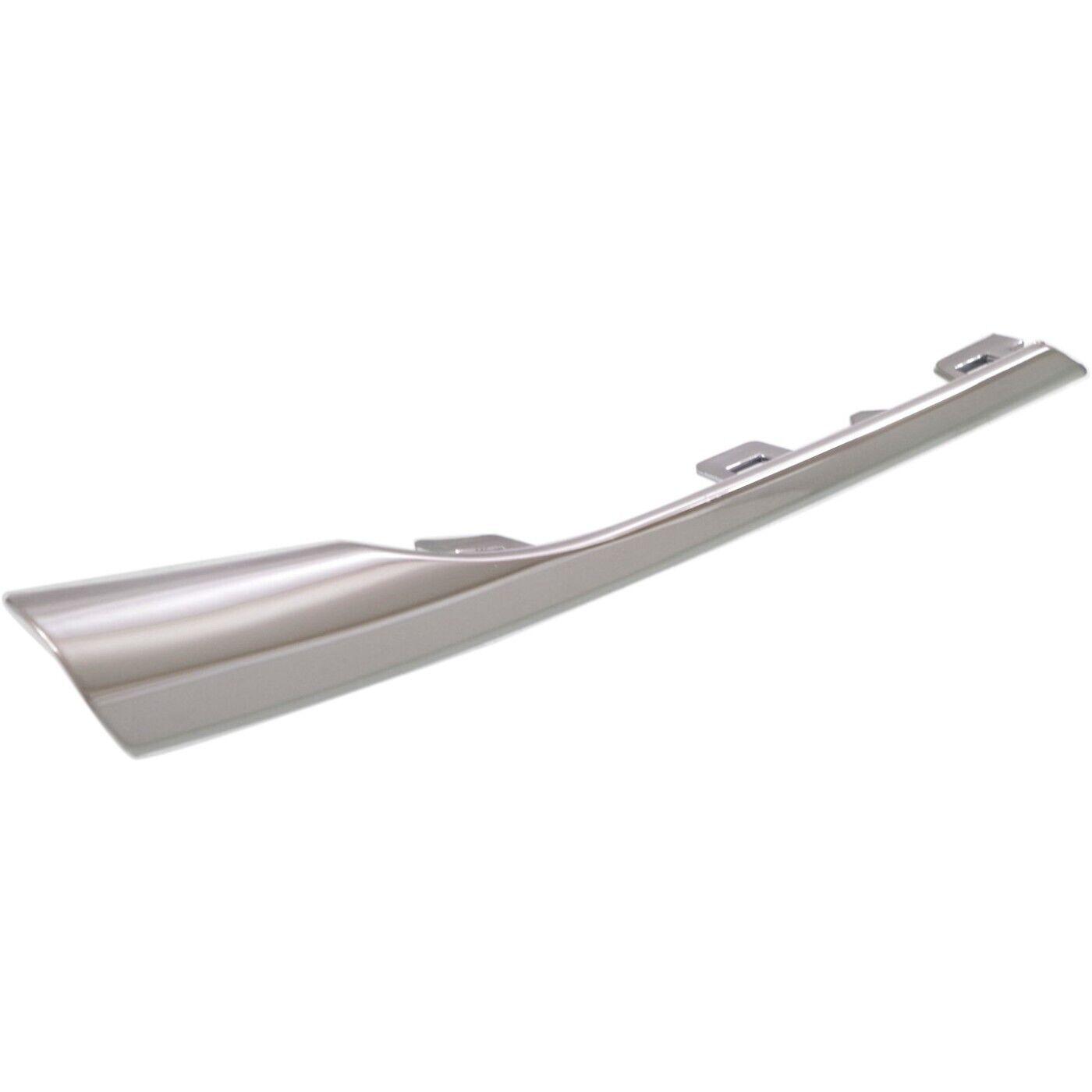 2010 Hyundai Elantra Grille Moulding Center Lower Passenger Side Chrome , HY1215100. High-strength and long-lasting.