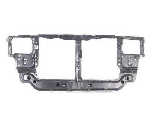 2000-2002 Hyundai Accent Hatchback Radiator Support Mt , HY1225135. Installed view for reference.