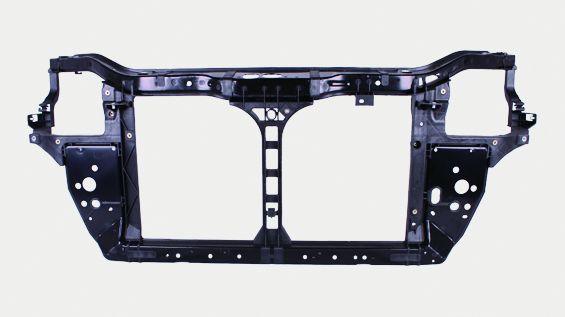 2006-2011 Hyundai Accent Sedan Radiator Support , HY1225156. Installed view for reference.