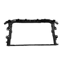 2017-2018 Hyundai Elantra Sedan Radiator Support , HY1225211. Side view of the replacement part.
