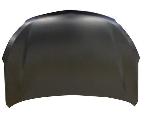 2013-2018 Hyundai Santa Fe Hood Steel , HY1230157. Installed view for reference.