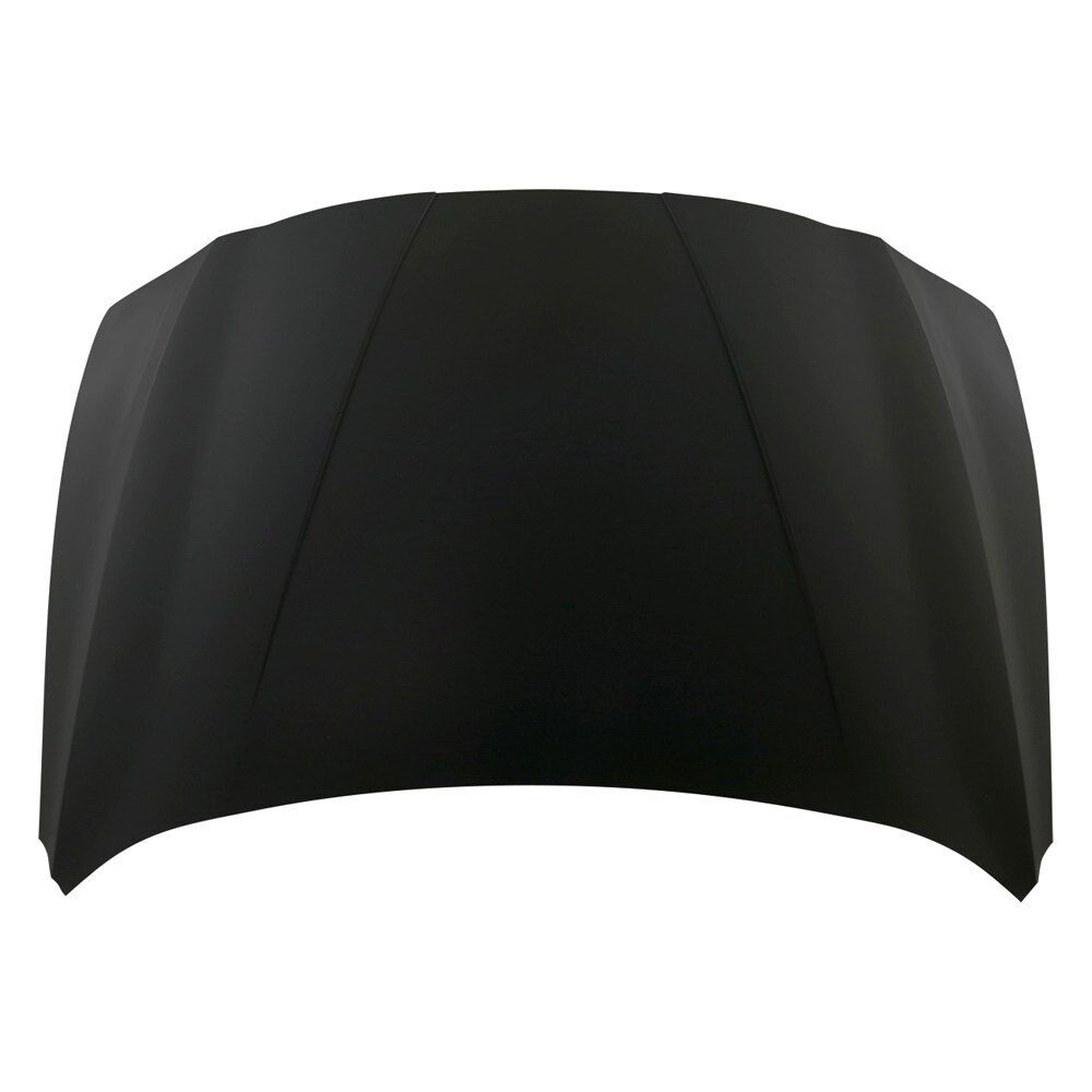 2021-2023 Hyundai Elantra Sedan Hood Steel , HY1230183. Side view of the replacement part.