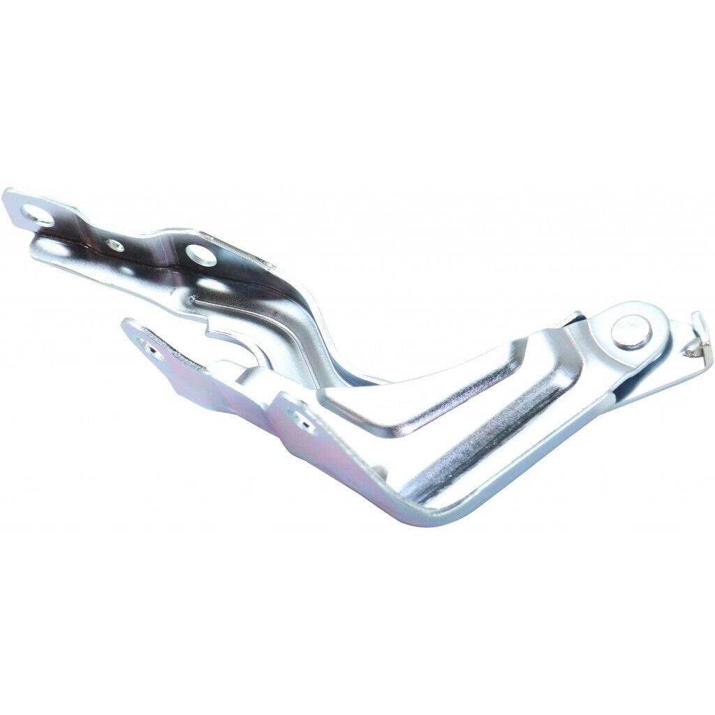 2013-2017 Hyundai Elantra GT Hood Hinge Passenger Side Steel Satin Chrome , HY1236141. OEM-quality exterior component.