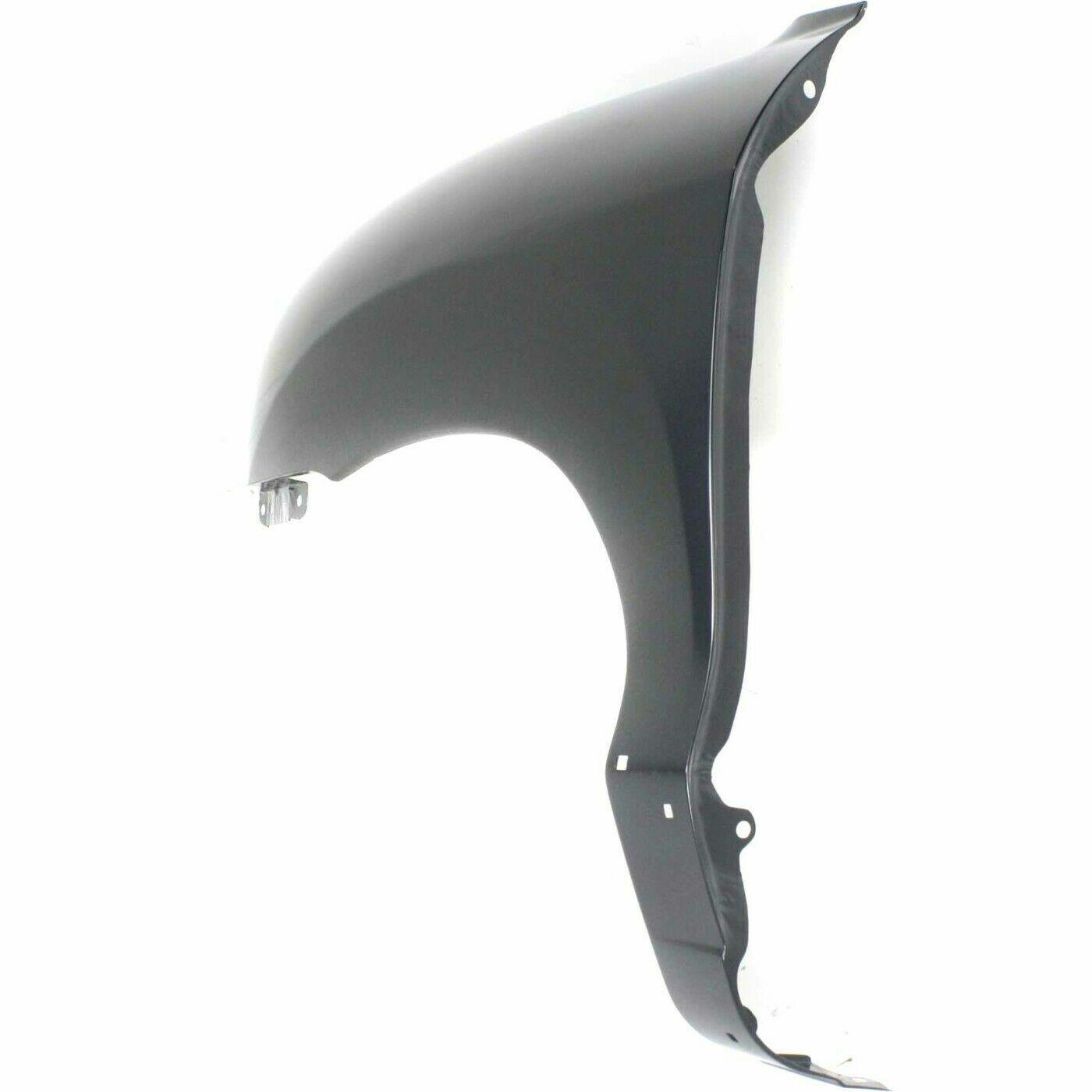 2001-2006 Hyundai Santa Fe Front Driver Side Fender , HY1240119. Side view of the replacement part.