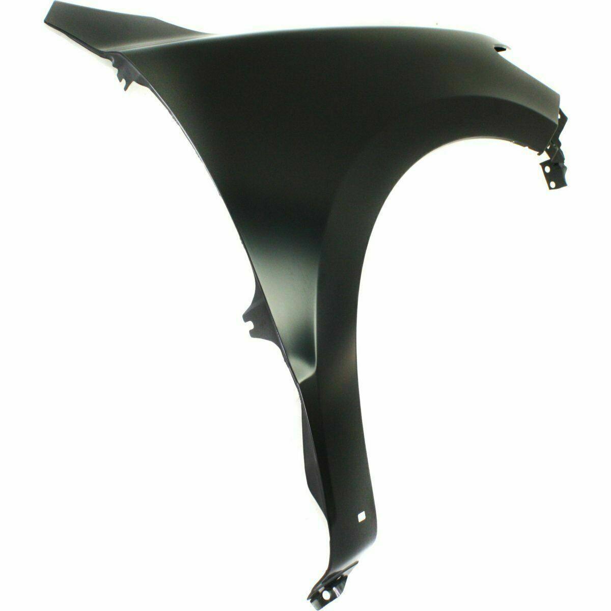 2010-2012 Hyundai Santa Fe Front Passenger Side Fender , HY1241147. Angle view for visual reference.
