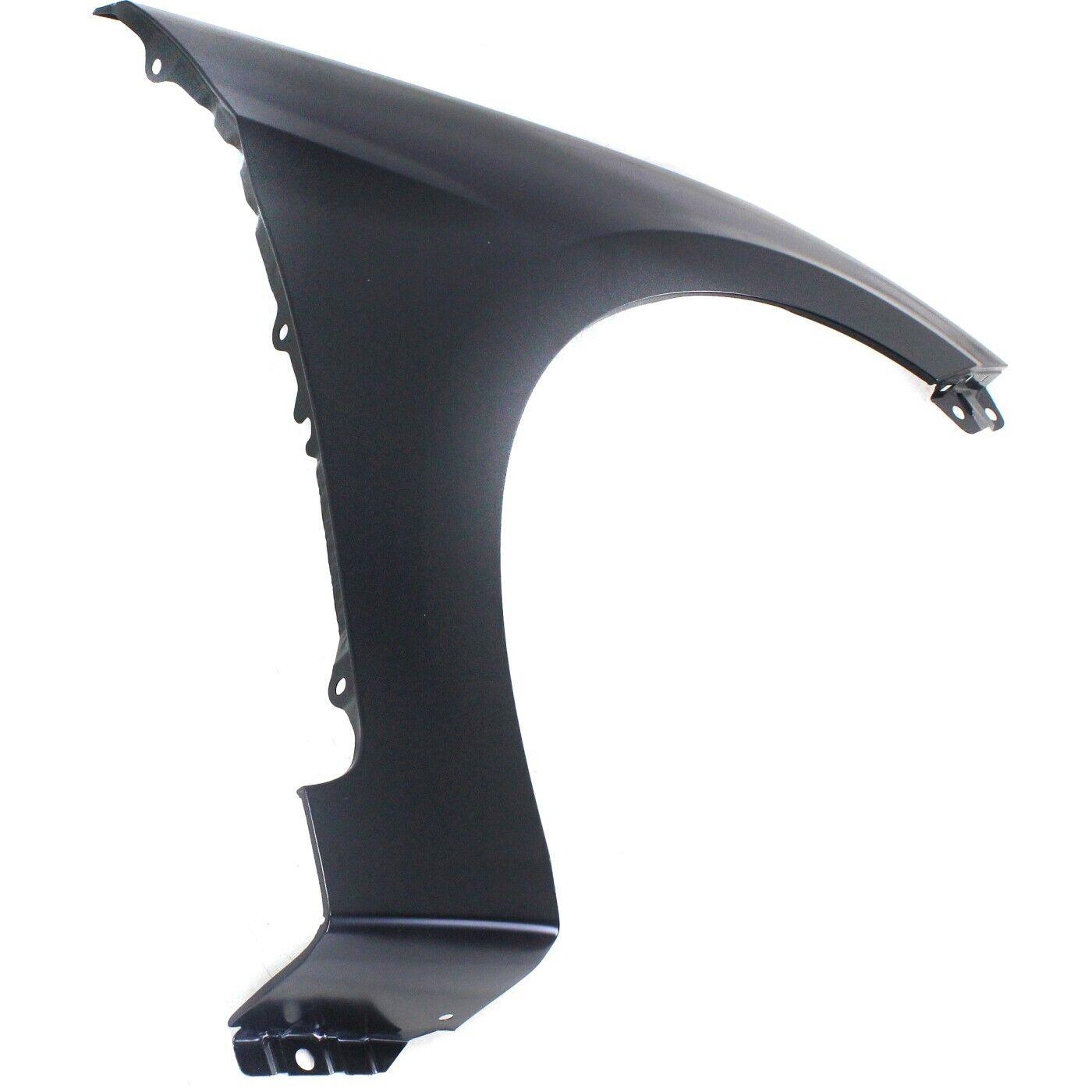 2012-2017 Hyundai Accent Hatchback Front Passenger Side Fender , HY1241154. Installed view for reference.