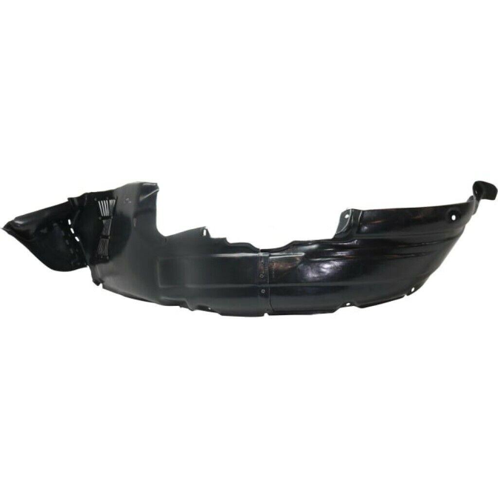 2010-2012 Hyundai Santa Fe Fender Liner Driver Side , HY1248123. Side view of the replacement part.