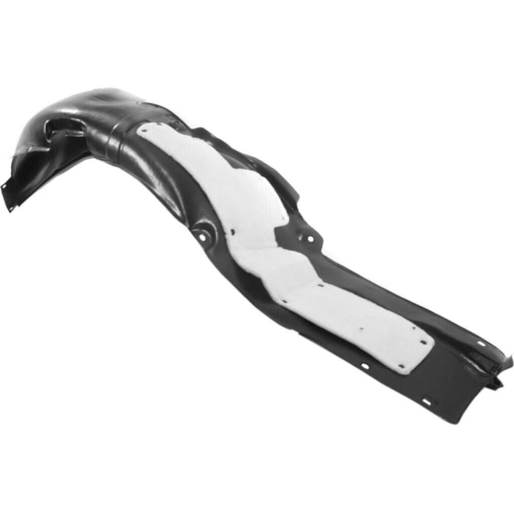 2017-2018 Hyundai Elantra Sedan Fender Liner Front Driver Side , HY1248161. Angle view for visual reference.