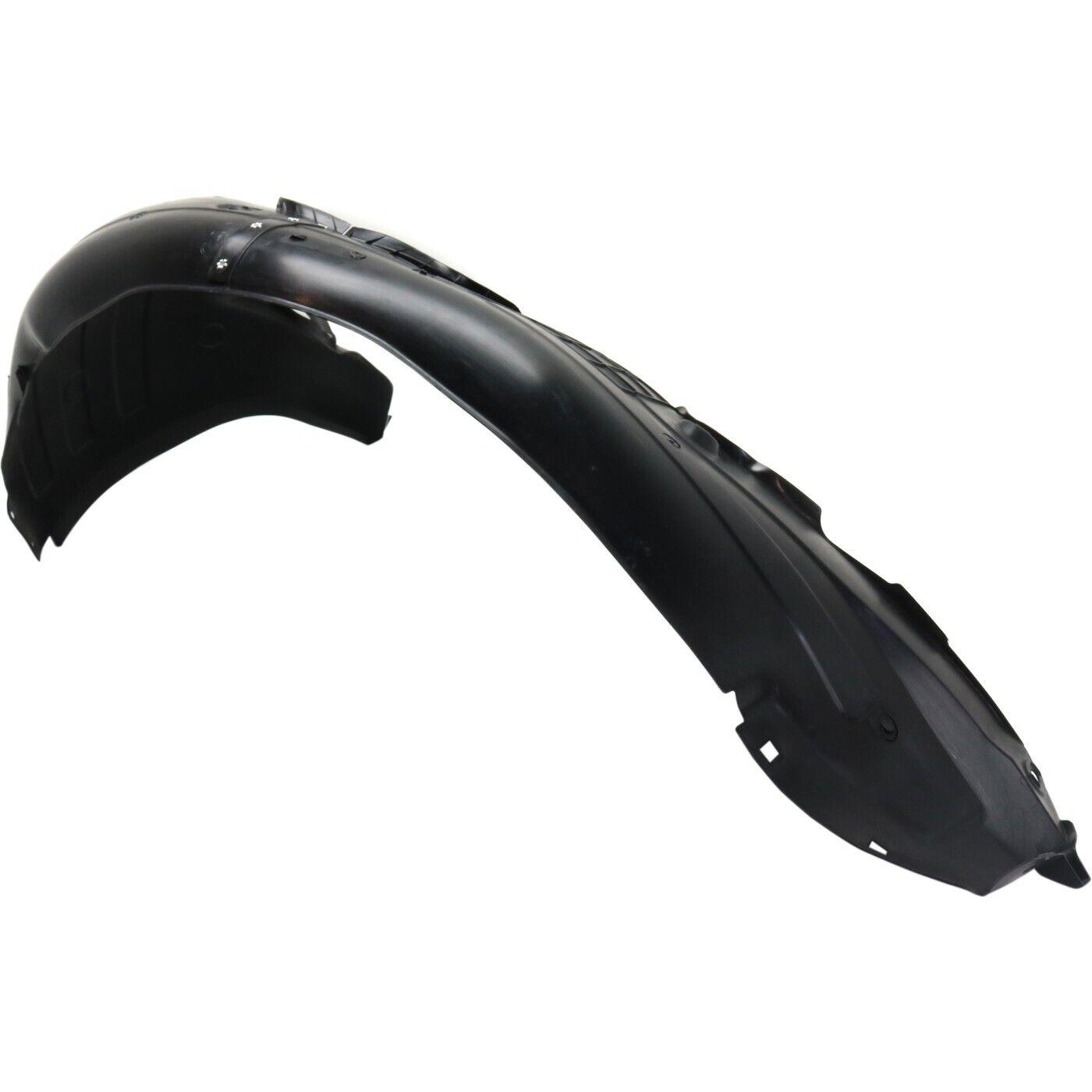 2018-2020 Hyundai Accent Hatchback Fender Liner Front Driver Side , HY1248170. Side view of the replacement part.