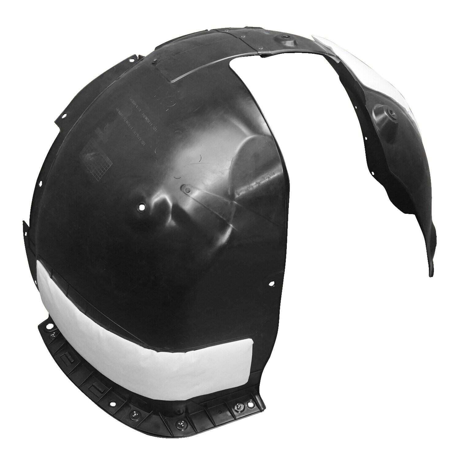 2020-2022 Hyundai Palisade Fender Liner Front Passenger Side , HY1249180. OEM-style replacement.
