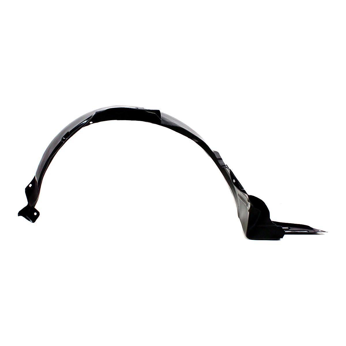 2003-2006 Hyundai Accent Hatchback Driver Side Fender Liner, hy1250106. Front view.
