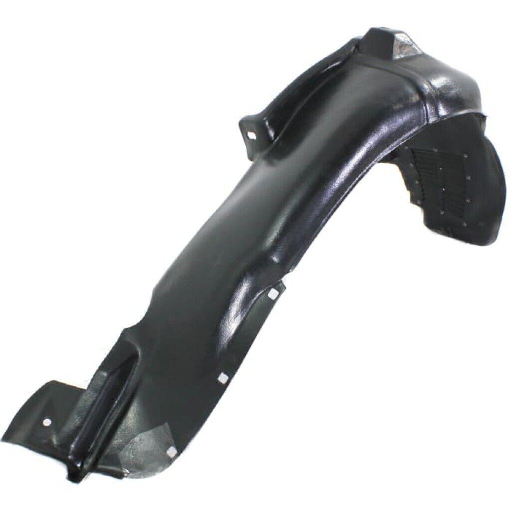 2006-2011 Hyundai Accent Sedan Fender Liner Front Passenger Side , HY1251113. Side view of the replacement part.