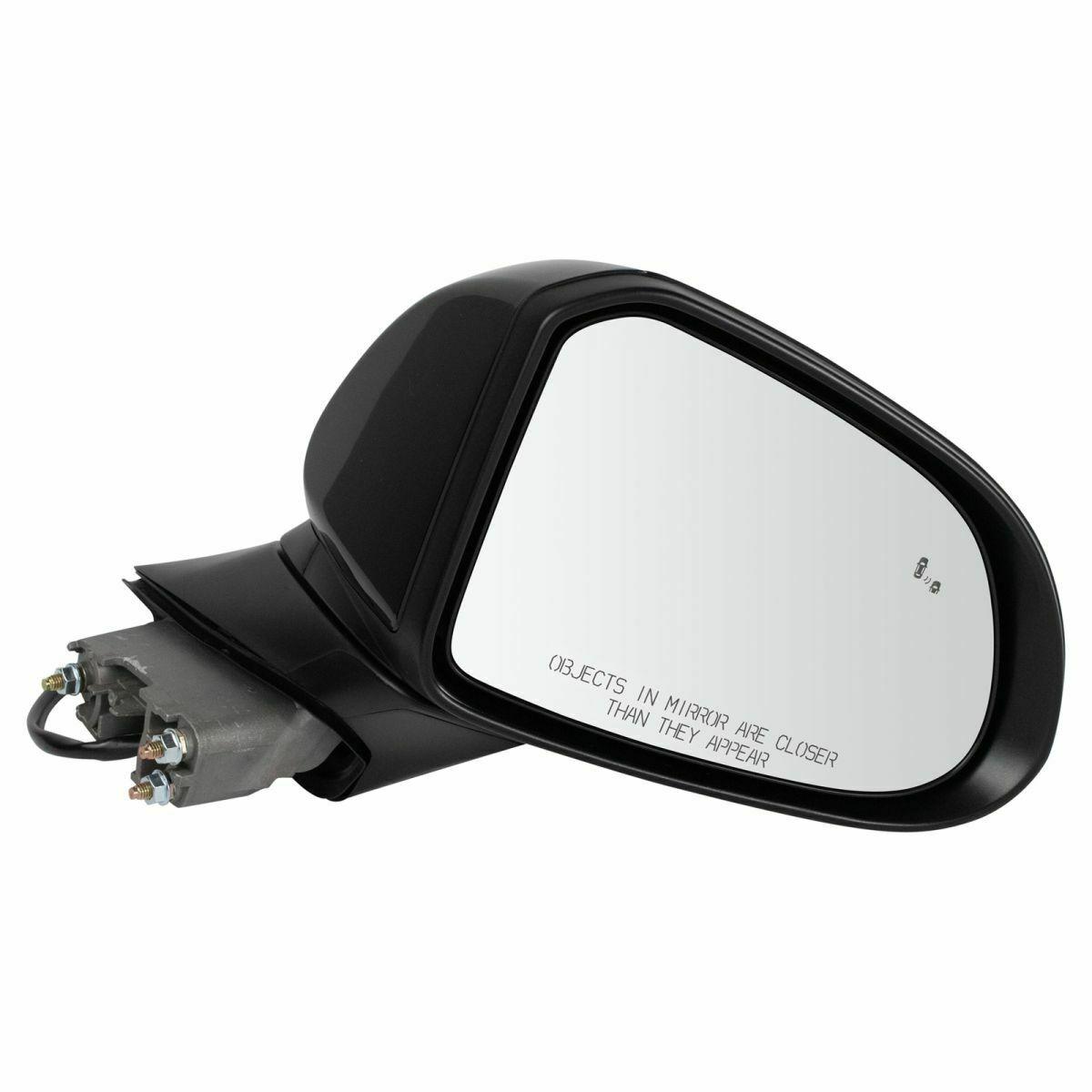 2019-2020 Hyundai Santa Fe Mirror Driver Side Power , HY1320262. Side view of the replacement part.