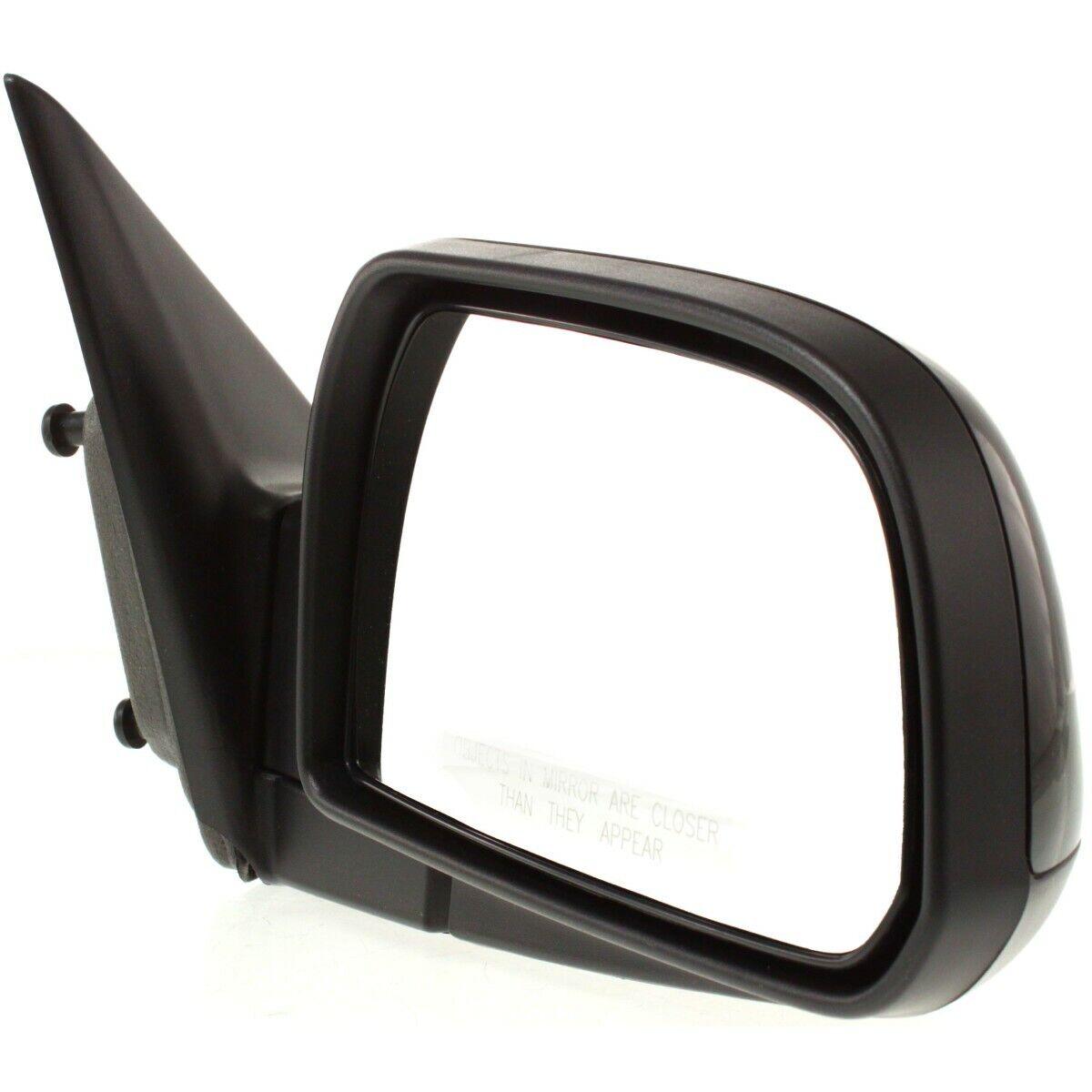 2005-2009 Hyundai Tucson Mirror Passenger Side Power , HY1321153. Side view of the replacement part.