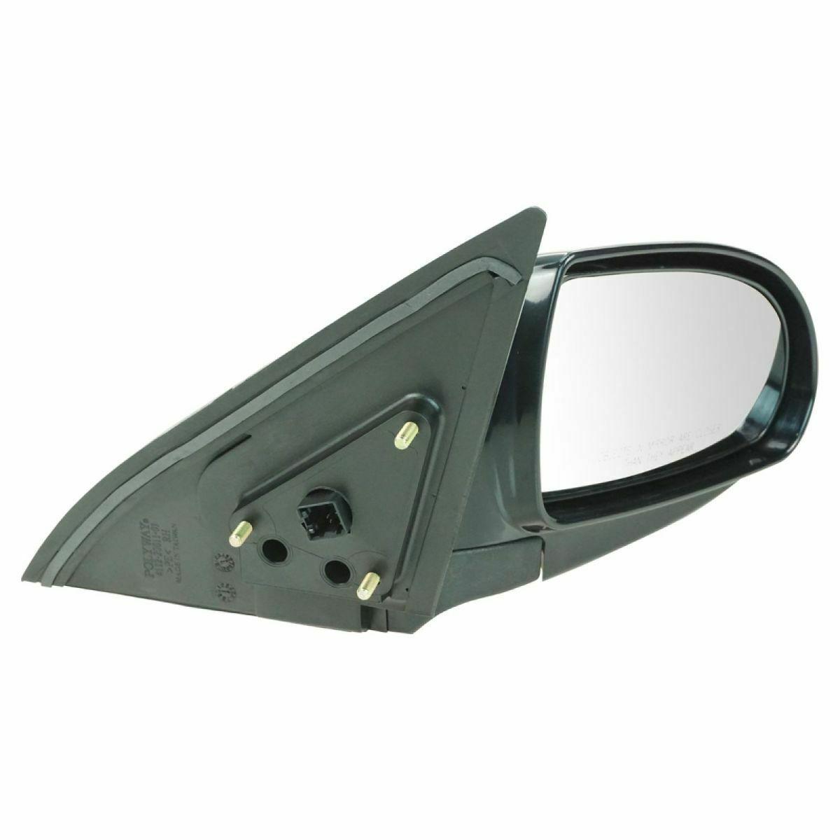 2007-2010 Hyundai Elantra Mirror Passenger Side Power , HY1321155. Side view of the replacement part.