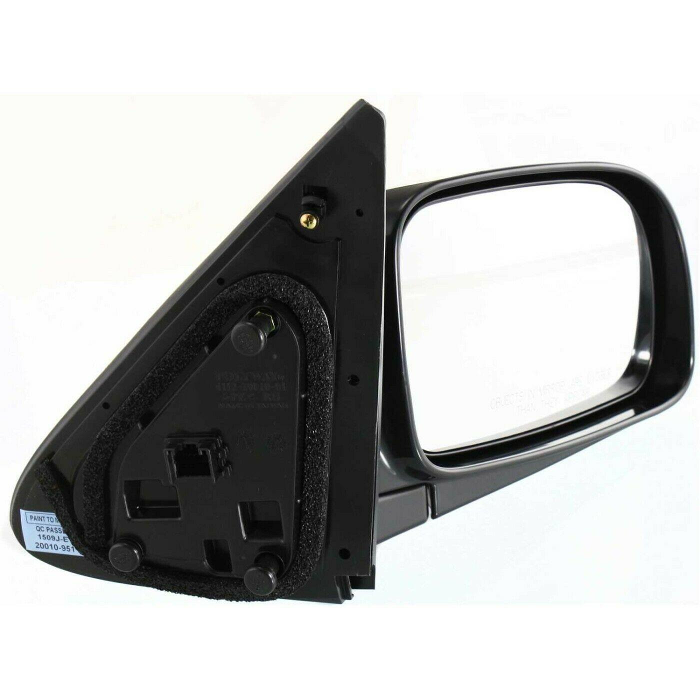 2007-2012 Hyundai Santa Fe Mirror Passenger Side Power , HY1321156. Angle view for visual reference.