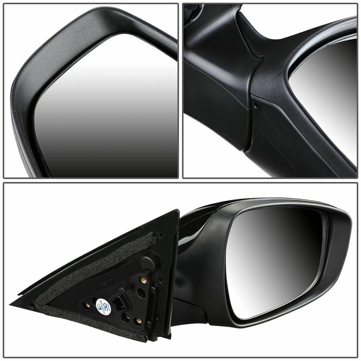 2012-2013 Hyundai Veloster Mirror Passenger Side Power , HY1321188. Side view of the replacement part.