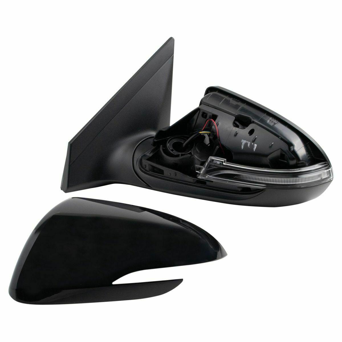 2019-2020 Hyundai Elantra Sedan Door Mirror Passenger Side Power , HY1321267. Precision fitment for collision repair.