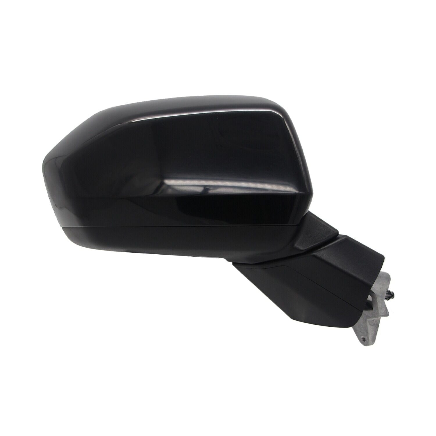 2020-2022 Hyundai Palisade Mirror Passenger Side Power , HY1321275. Side view of the replacement part.